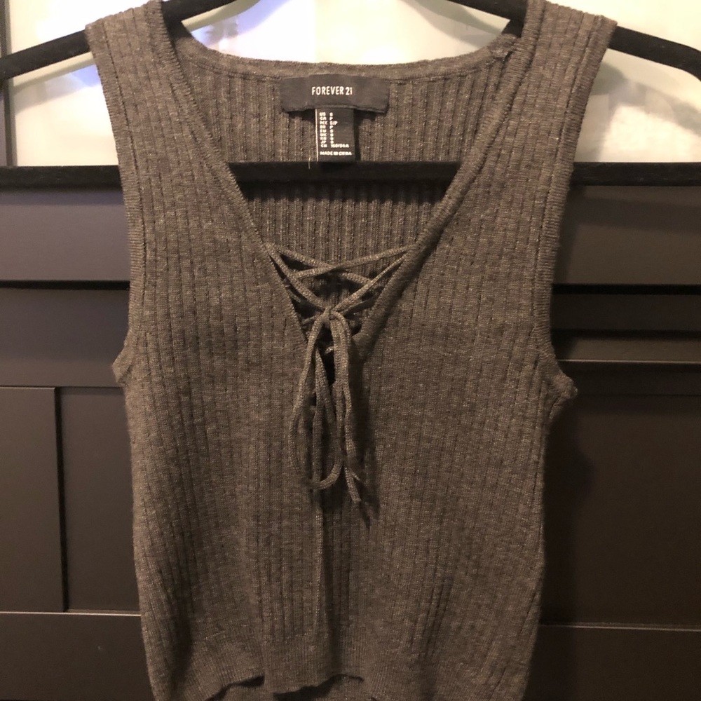 Stretchy Knit Tank Top
